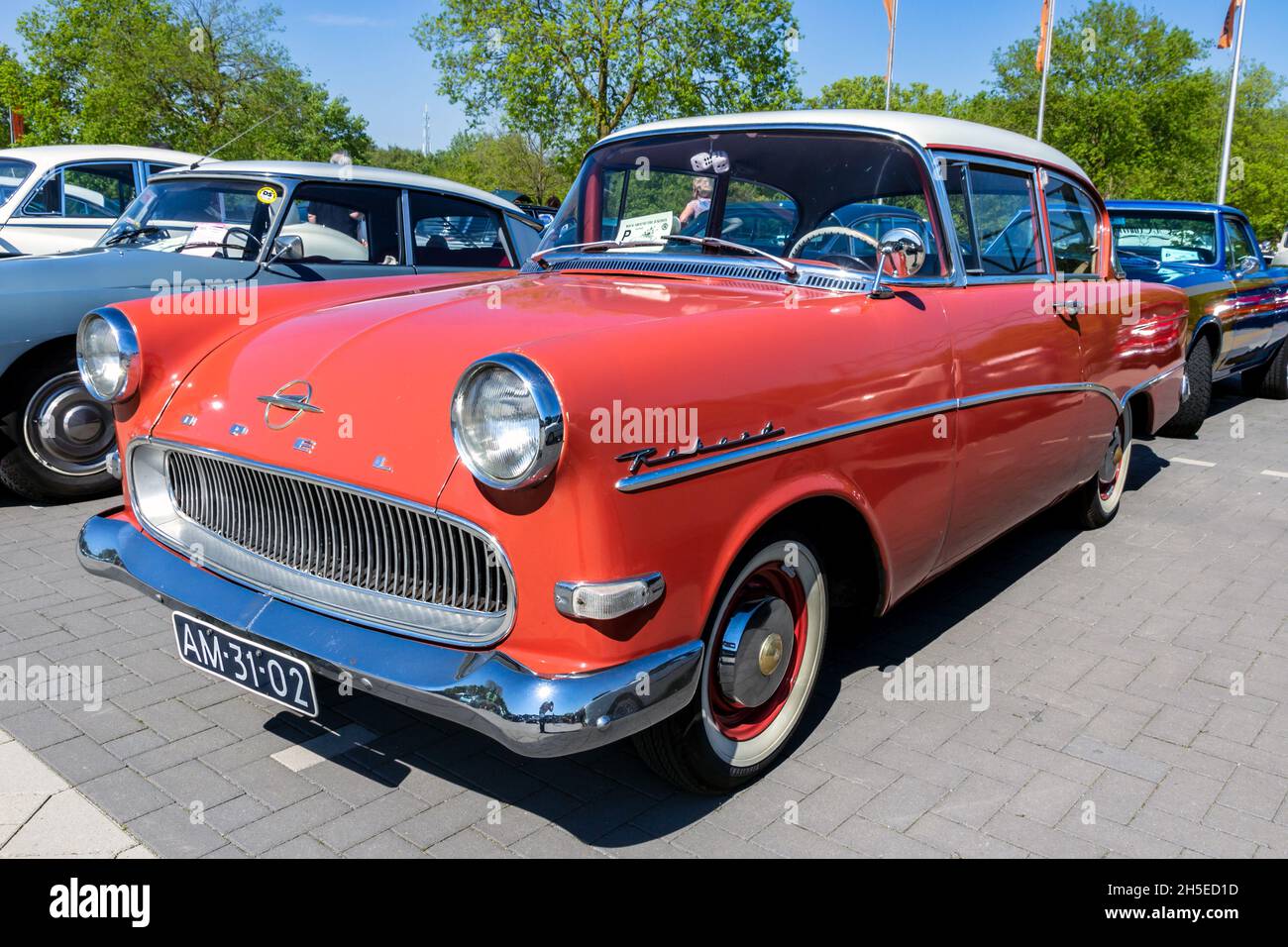 #pha.023790 Photo OPEL REKORD 2-DOOR SEDAN P1 1957-1960 Car Auto 