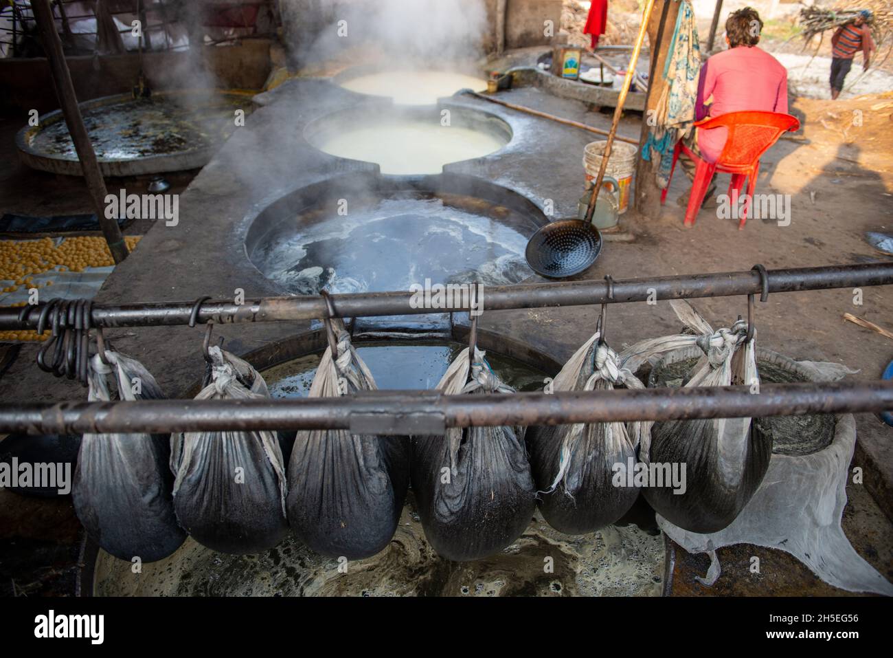 Roorkee, uttarakhand, India Nov 7 2021 a traditional way to filter