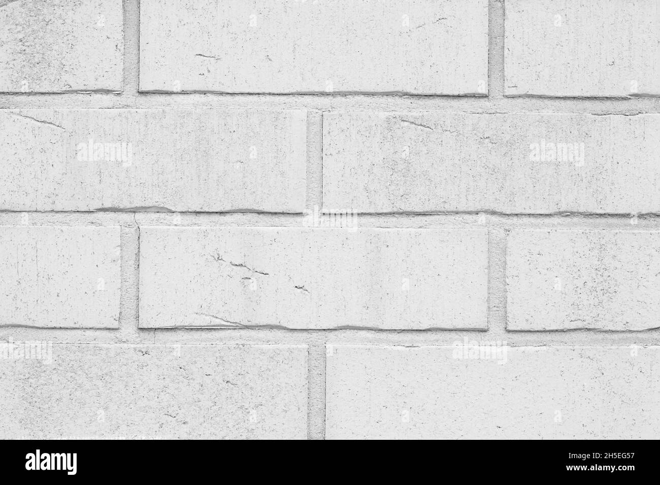 White brick wall background, gray texture. Abstract backgrounds. Grunge backdrop, architecture design. Textured surface Stock Photo