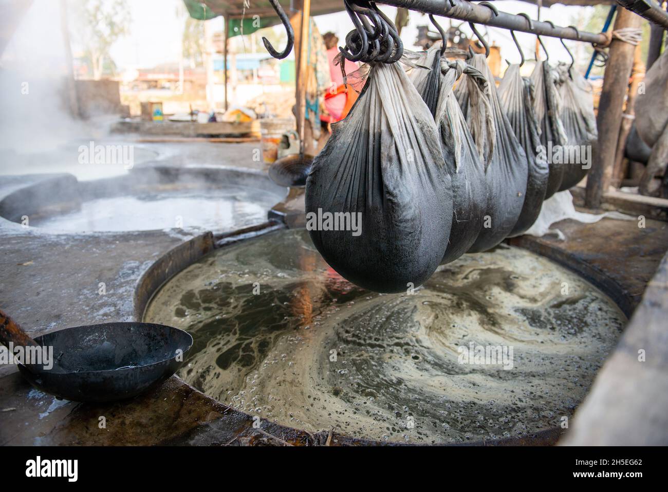 Roorkee, uttarakhand, India Nov 7 2021 a traditional way to filter
