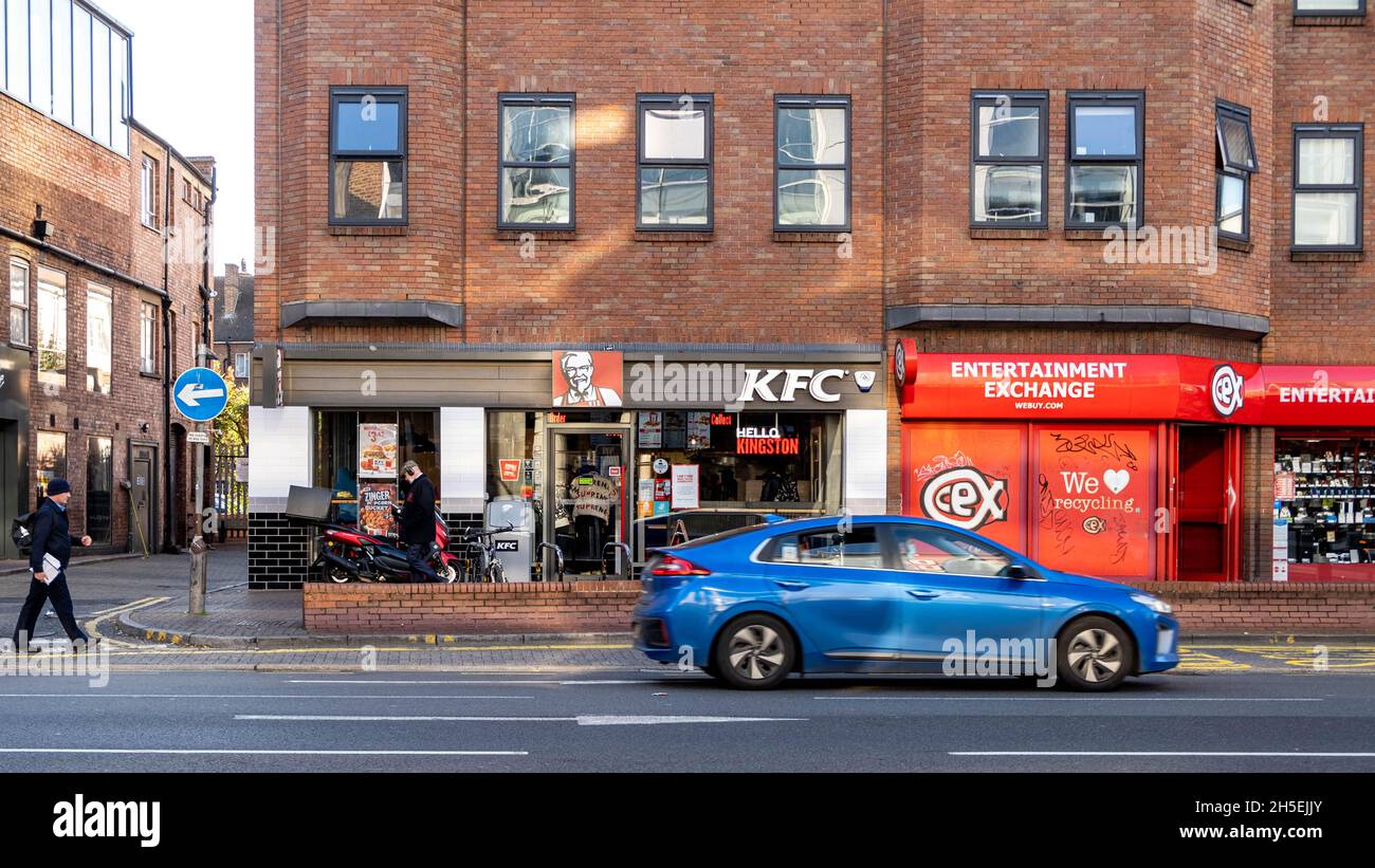 Kentucky fried chicken shop hires stock photography and images Alamy