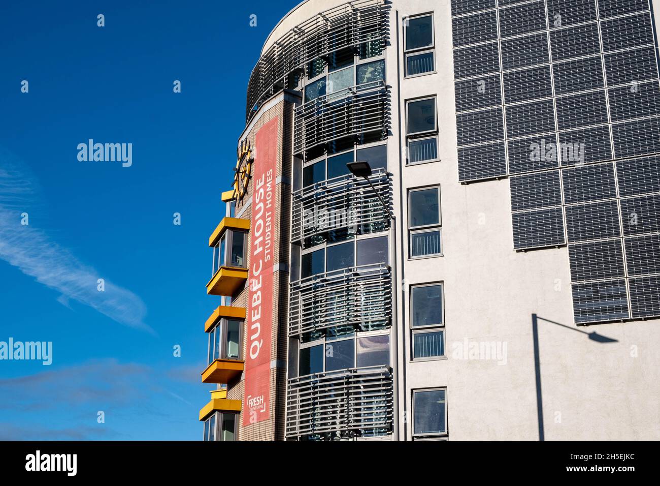 Kingston Upon Thames London England UK November 5 2021, Quebec House Student Residential