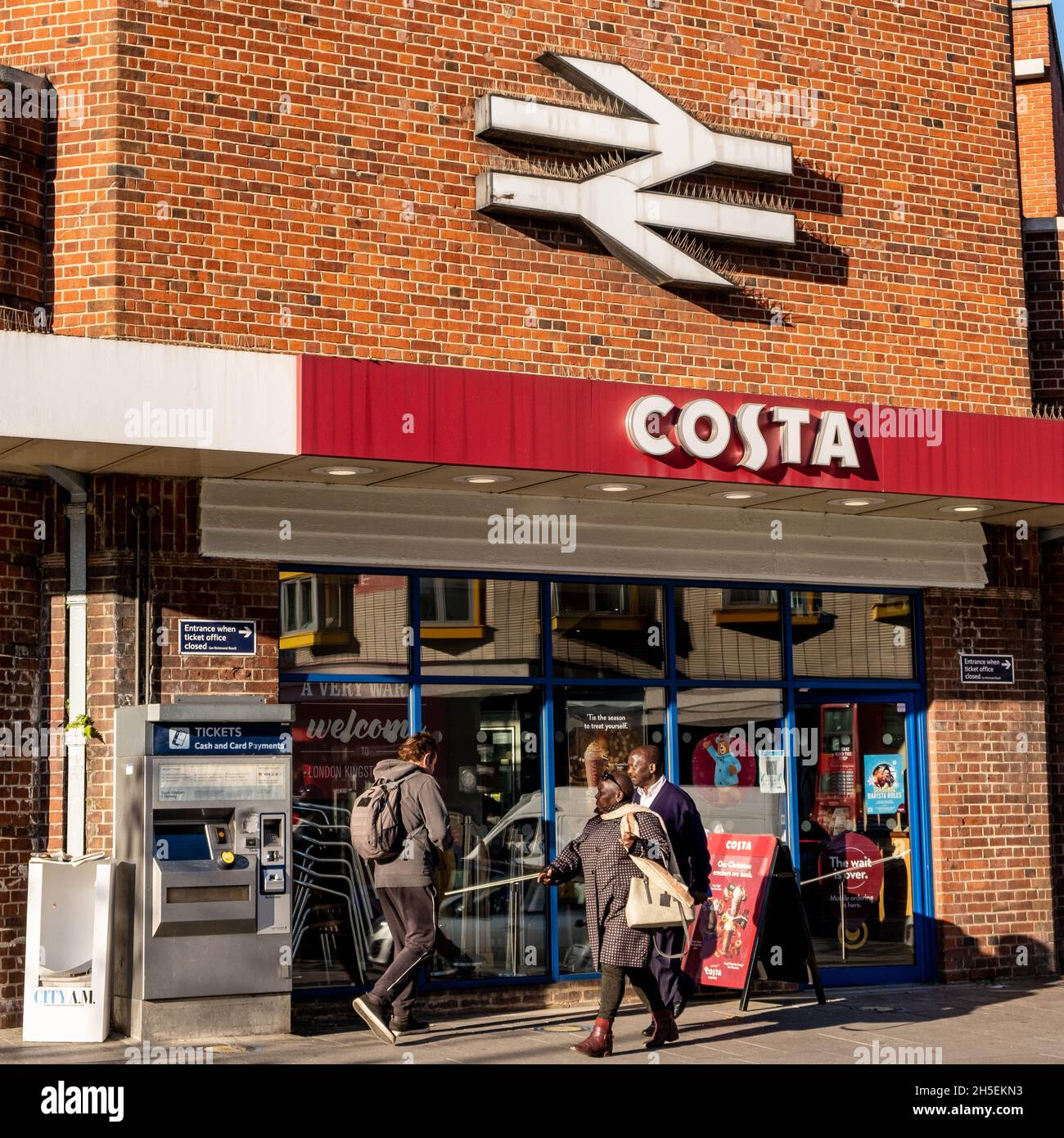 Kingston Upon Thames London England UK November 5 2021, Costa Coffee