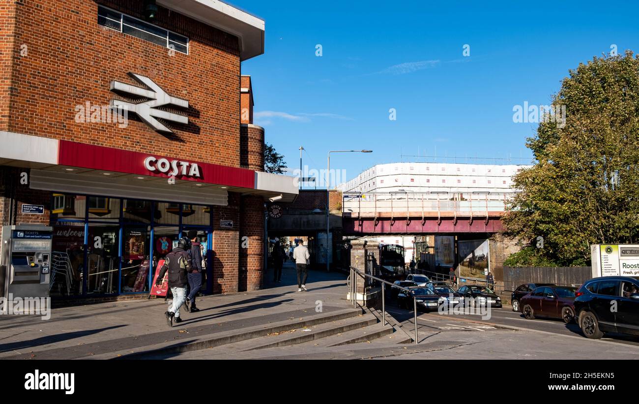 Kingston Upon Thames London England UK November 5 2021, Costa Coffee