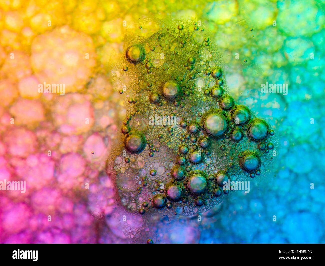 Psychedelic soap bubbles hi-res stock photography and images - Alamy