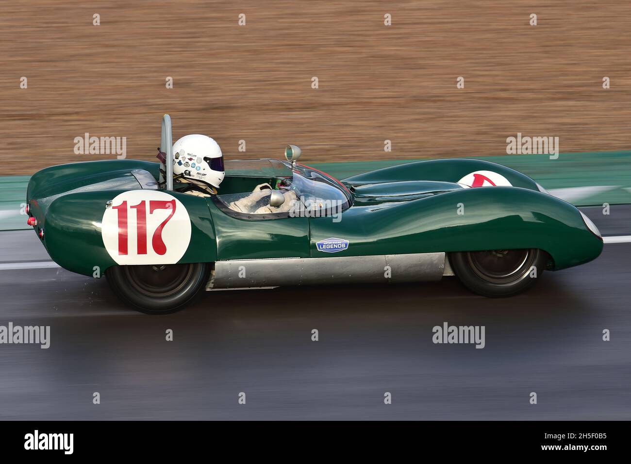 Ww2 Racers Car Ian Dalglish, Lotus 17, RAC Woodcote Trophy for sports cars and certain ...