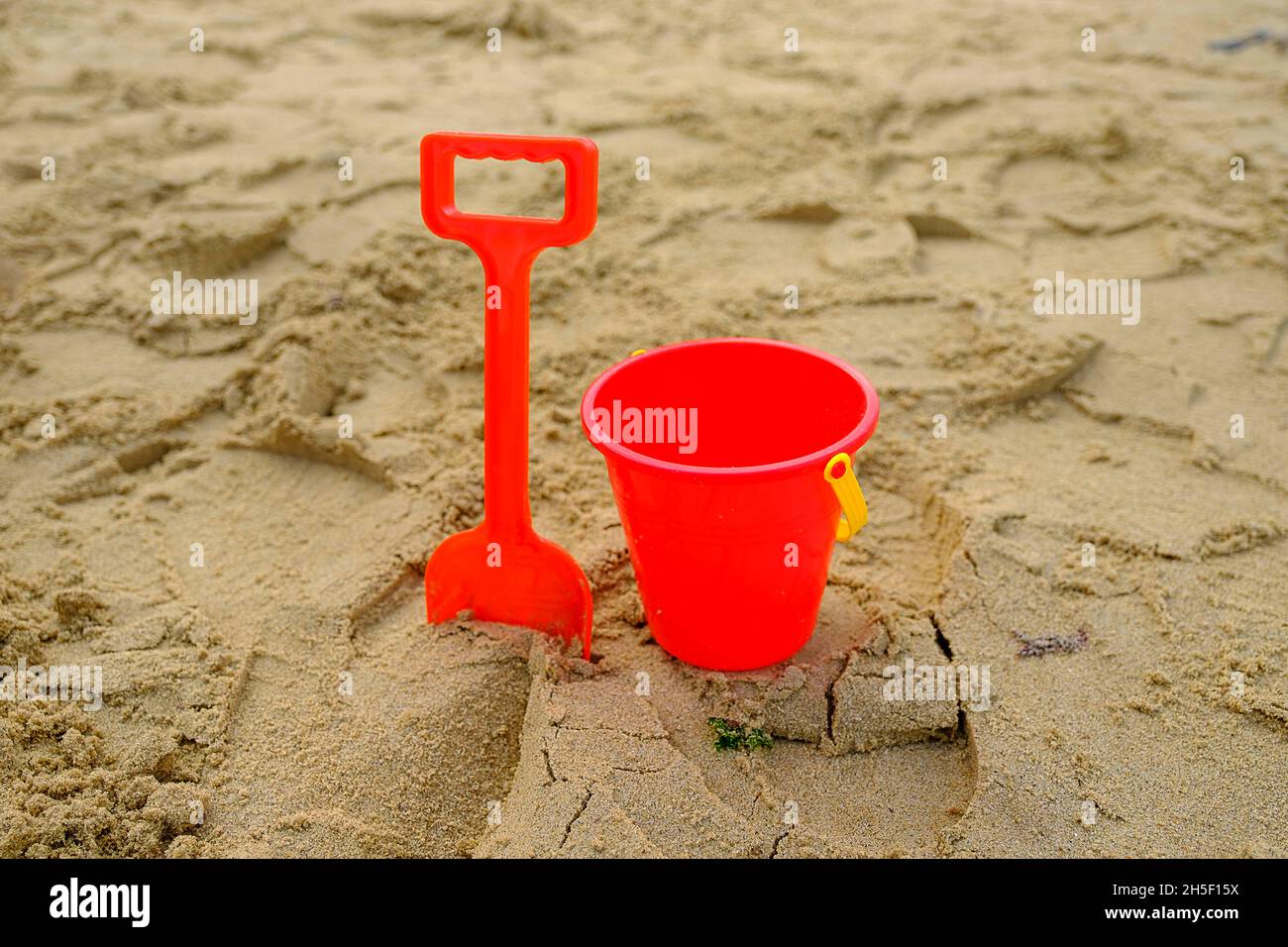 Bucket and Spade Stock Photo Alamy