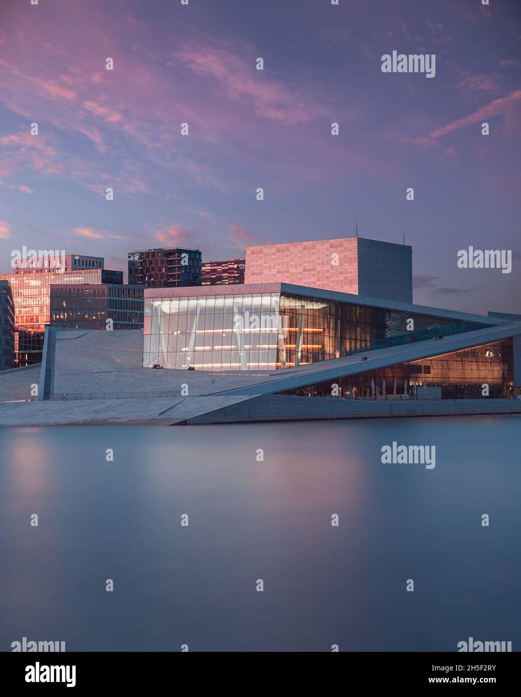 Oslo in the sunset hi-res stock photography and images - Alamy