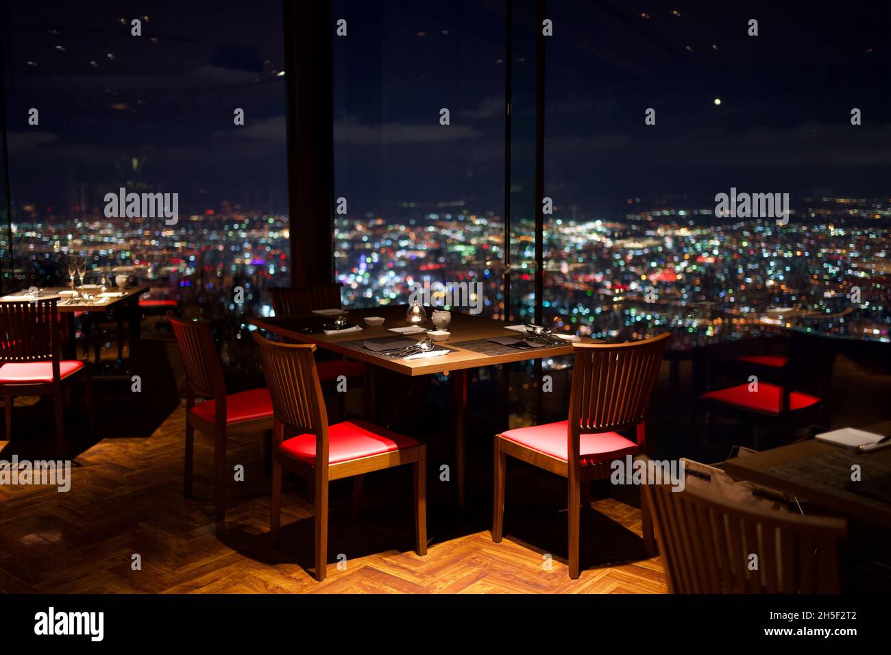 Chairs on rooftop view hi-res stock photography and images - Alamy