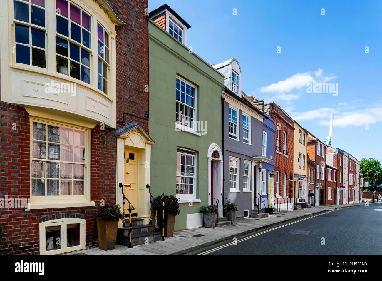 Colourful georgian era buildings hi-res stock photography and images ...