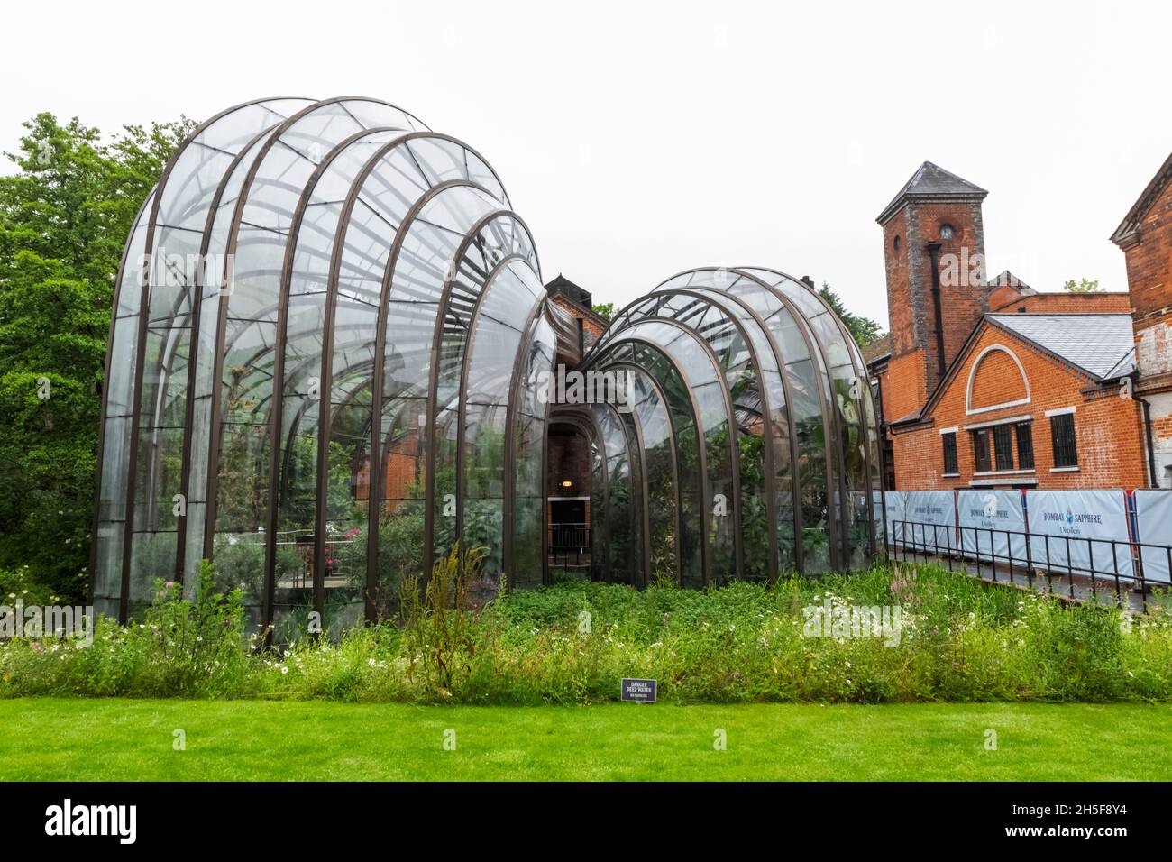 England, Hampshire, Laverton, Bombay Sapphire Gin Distillery, The