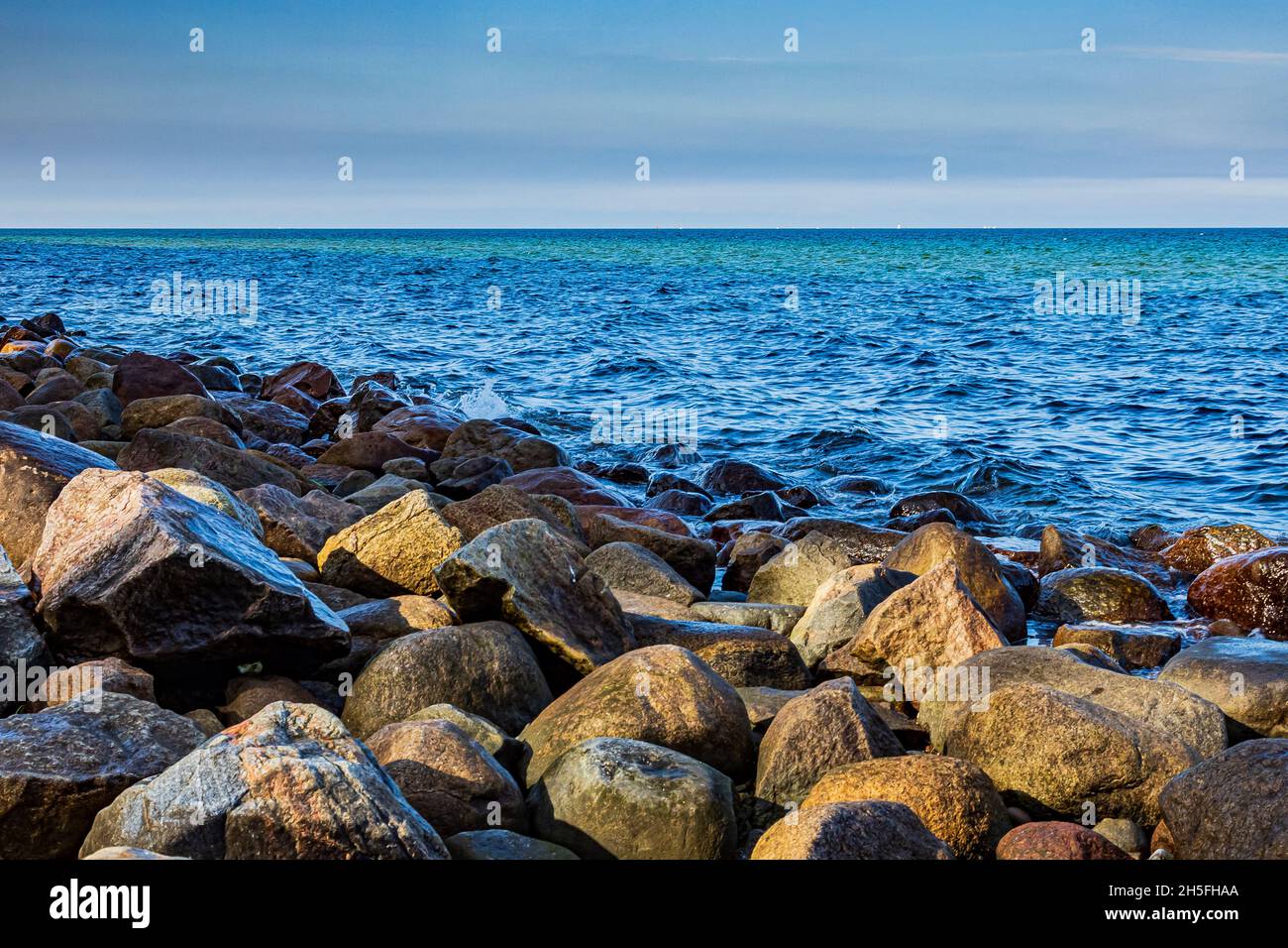 Shooting Rocks Beach Beautiful shot stone barrier hi-res stock photography and images - Alamy