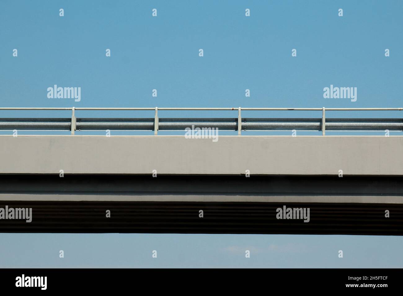 Abschnitt einer Brücke in Kroatien. Stock Photo