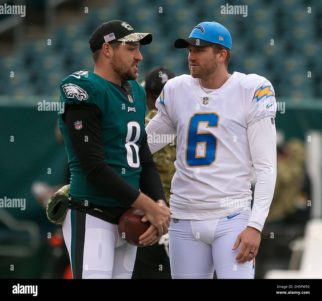 Philadelphia, Pennsylvania, USA. 7th Nov, 2021. Philadelphia Eagles ...