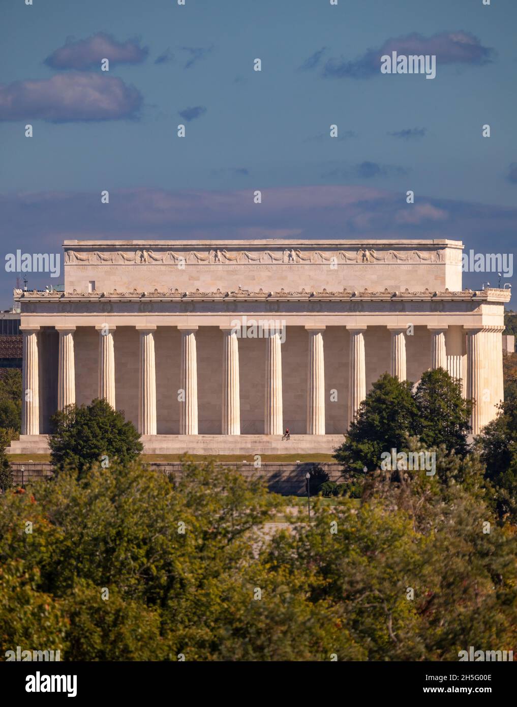 WASHINGTON, DC, USA - Lincoln Memorial. Stock Photo