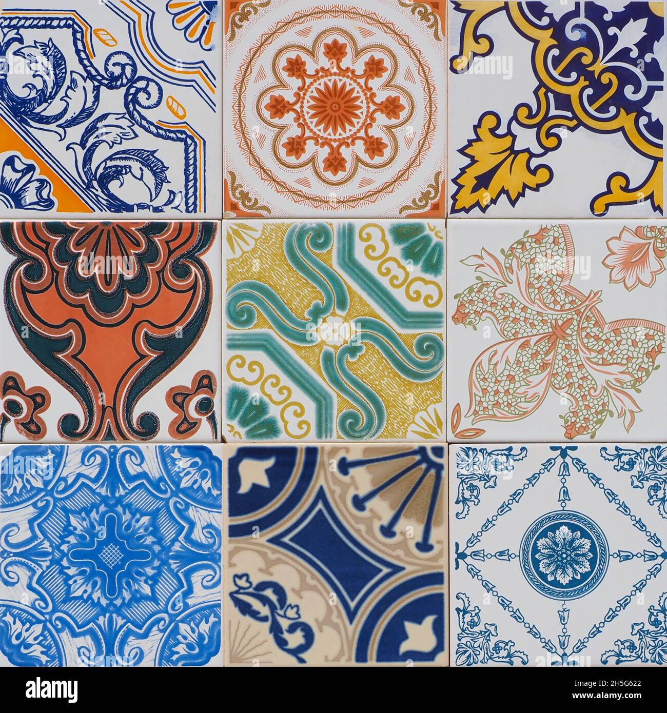 Glazed ceramic tiles hi-res stock photography and images - Alamy