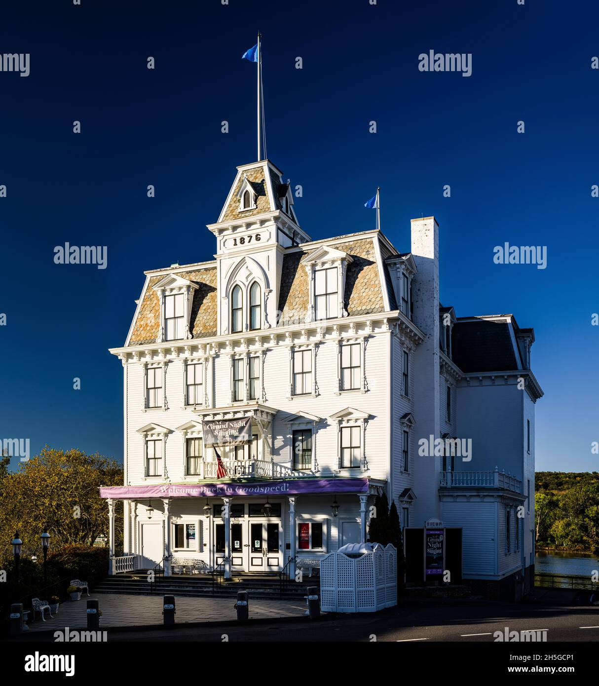 Goodspeed Opera House East Haddam, Connecticut, USA Stock Photo - Alamy