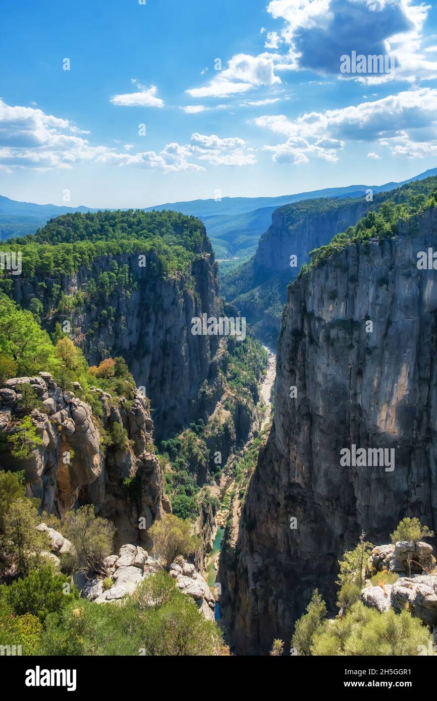 Tazi Canyon in Manavgat near Antalya, Turkey Stock Photo