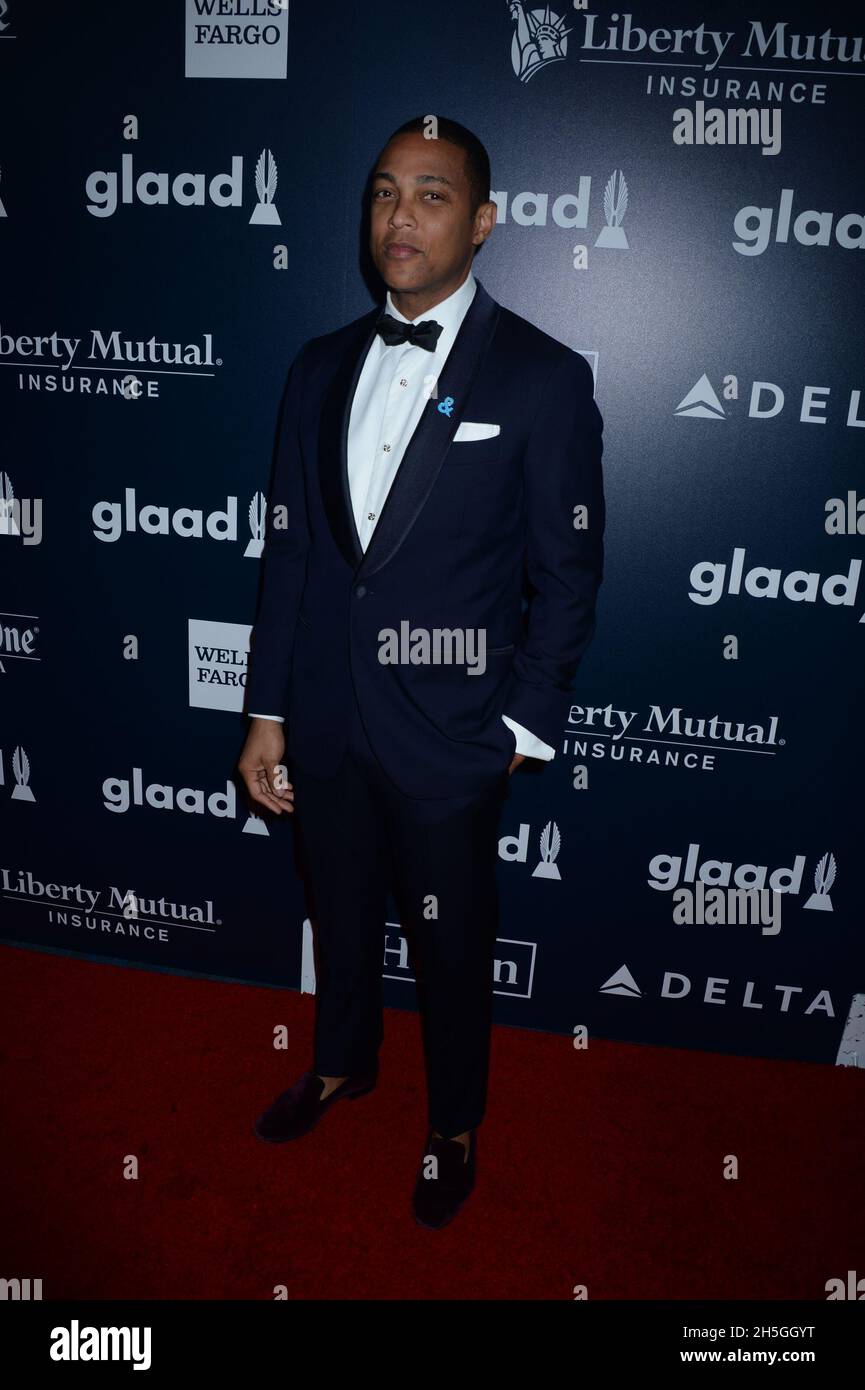 Manhattan, United States Of America. 06th May, 2017. NEW YORK, NY - MAY 06: Don Lemon attends as Ketel One Vodka sponsors the 28th Annual GLAAD Media Awards in New York at The Hilton Midtown on May 6, 2017 in New York City. People: Don Lemon Credit: Storms Media Group/Alamy Live News Stock Photo