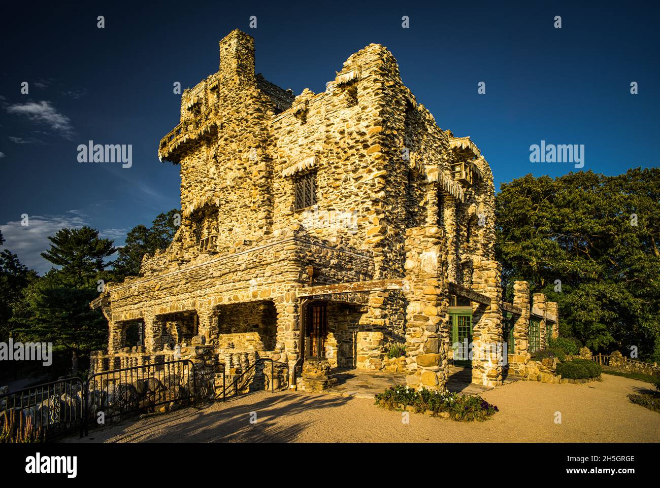Gillette Castle State Park   East Haddam, Connecticut, USA Stock Photo