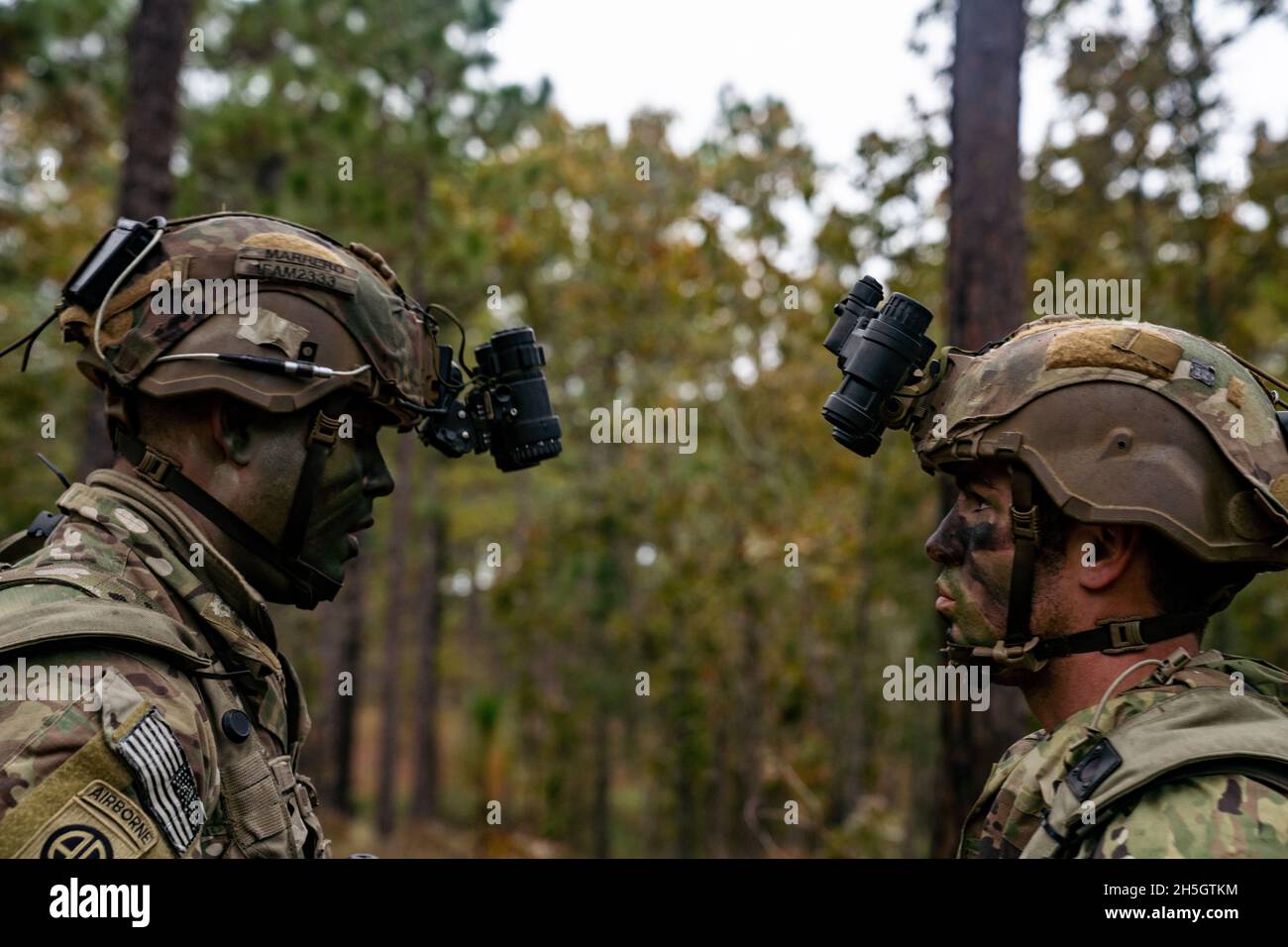 Paratroopers Assigned To The 3rd Brigade Combat Team 82nd Airborne