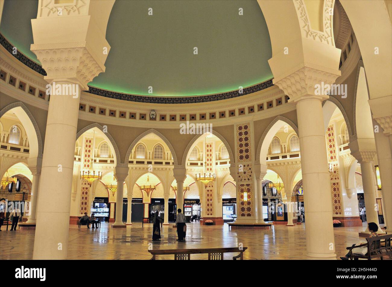 Interior of the Mall of the Emirates, Dubai, UAE, Middle East Stock Photo