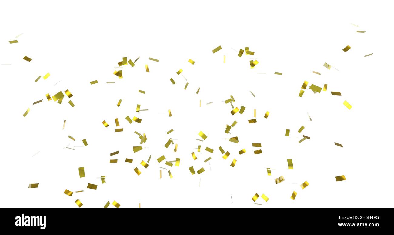 Gold Confetti Clipart Animations