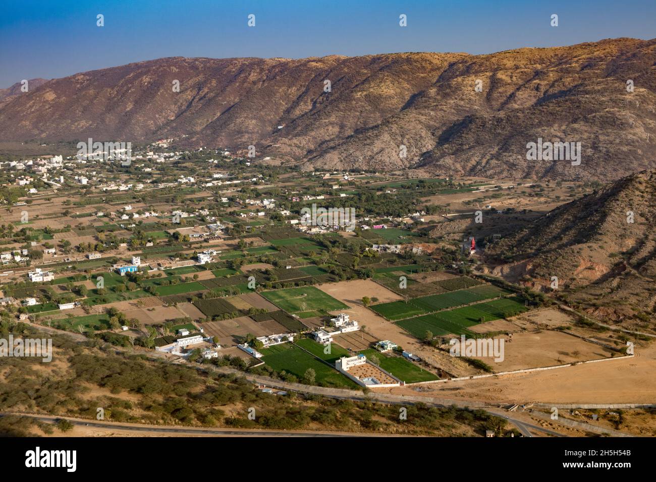 Jaipur amer fort aerial hi-res stock photography and images - Alamy