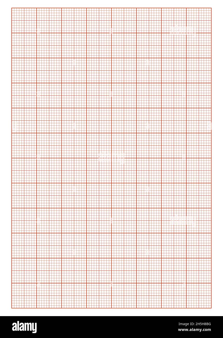 Graph paper. Printable millimeter grid paper with color lines. Geometric  pattern for school, technical engineering line scale measurement. Realistic  Stock Vector Image & Art - Alamy