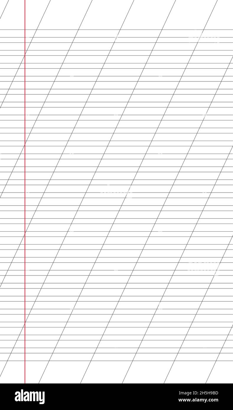 Graph paper. Printable lined grid paper with color horisontal, diagonal ...