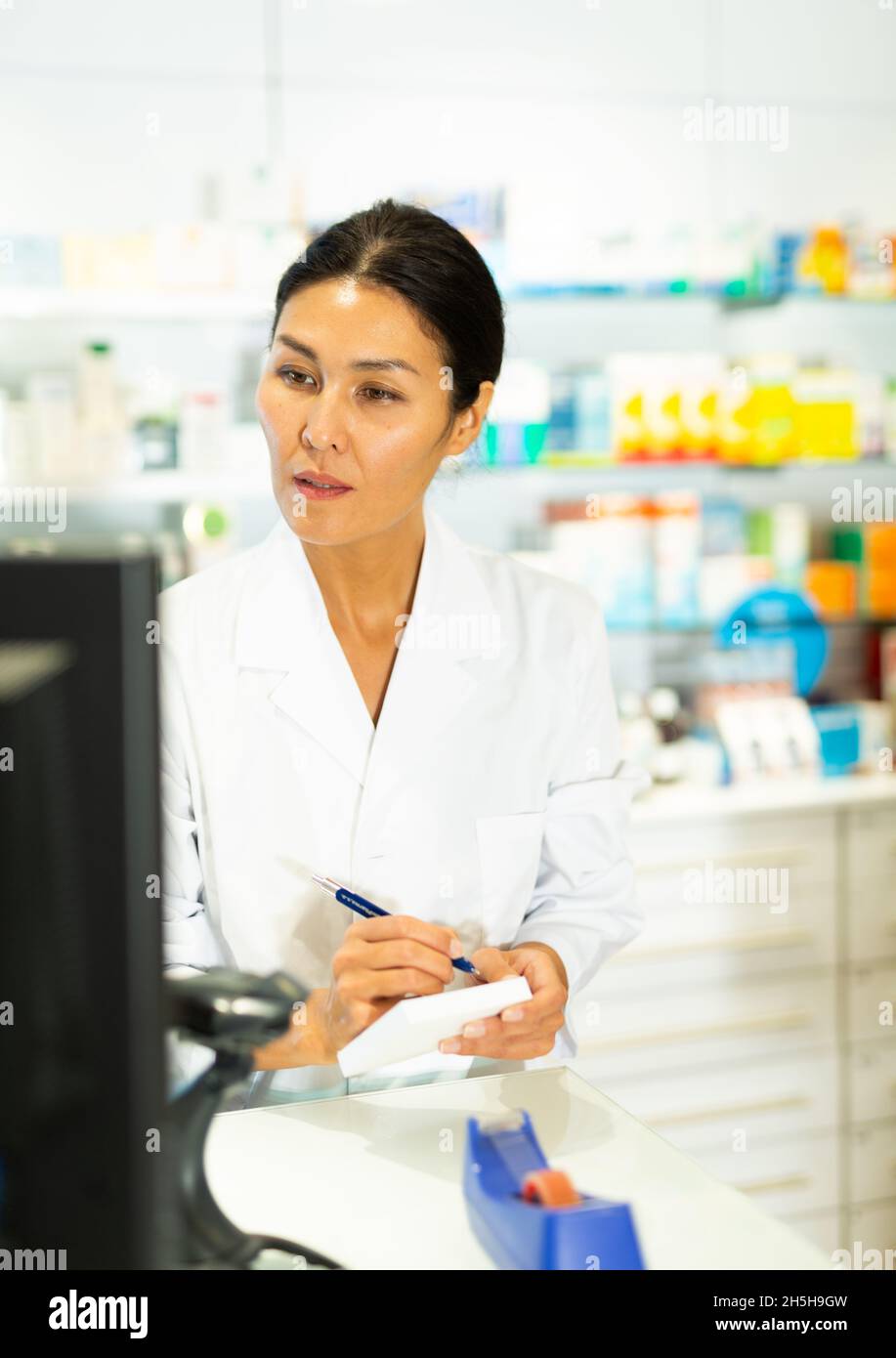 Medicine, profession and healthcare concept female doctor or