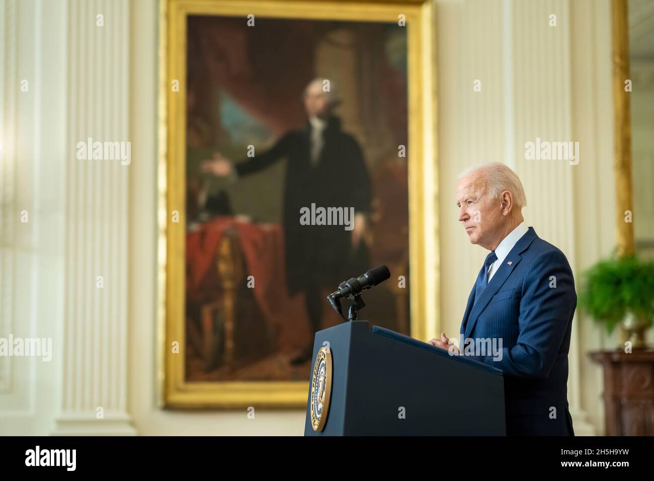 President Joe Biden Delivers Remarks On The Terrorist Bombings In Kabul ...