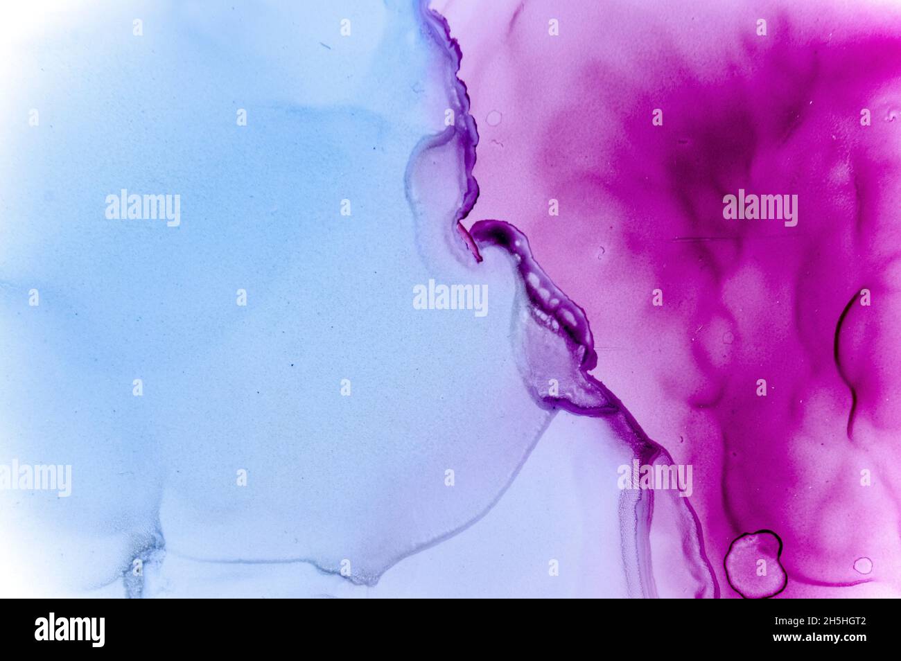 Alcohol Ink Illustration. Art Drop Effect. Red Watercolor Paper. Pink ...