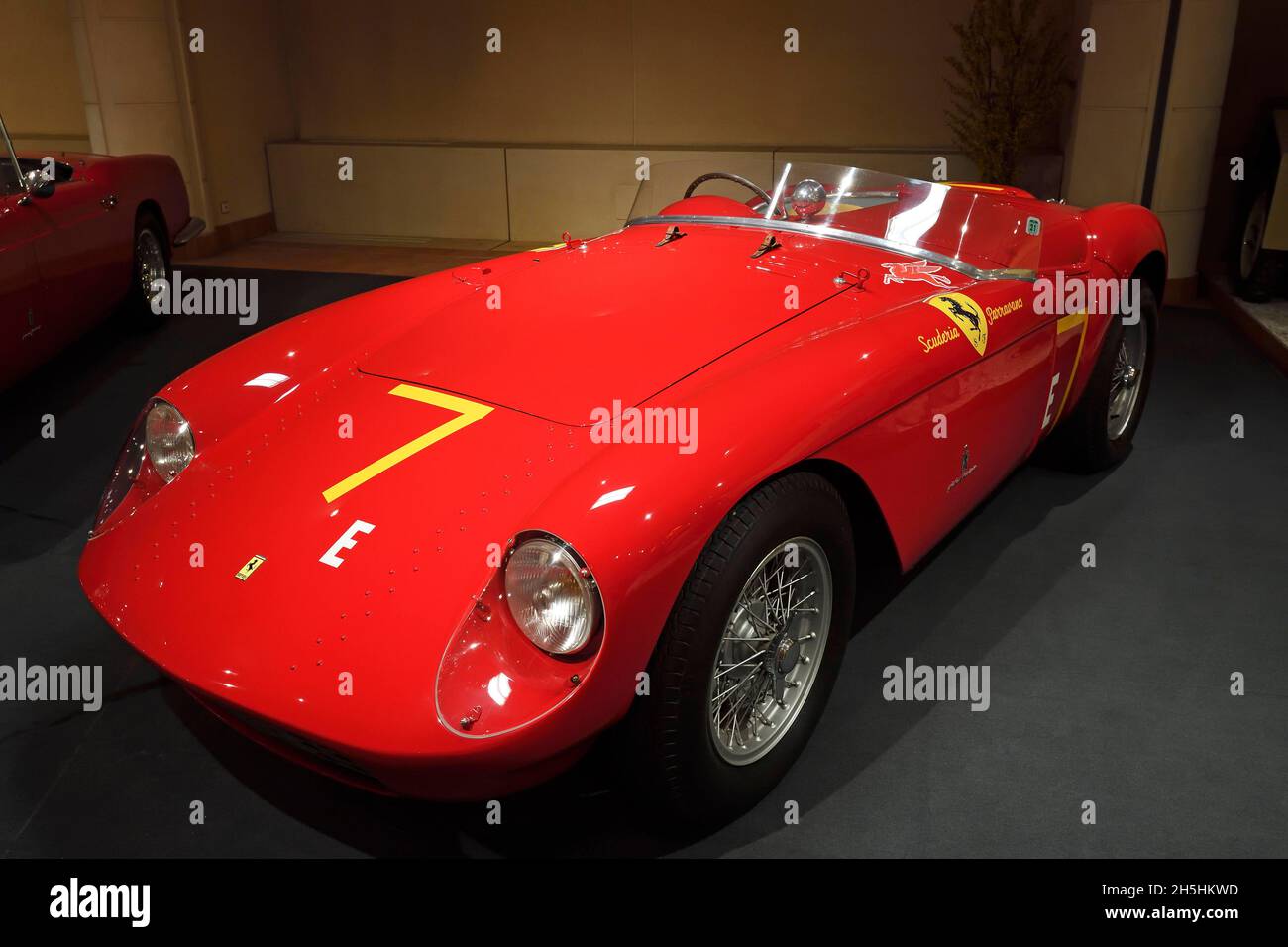 Ferrari Mondial from 1954, car collection of Prince Rainier III, Monaco
