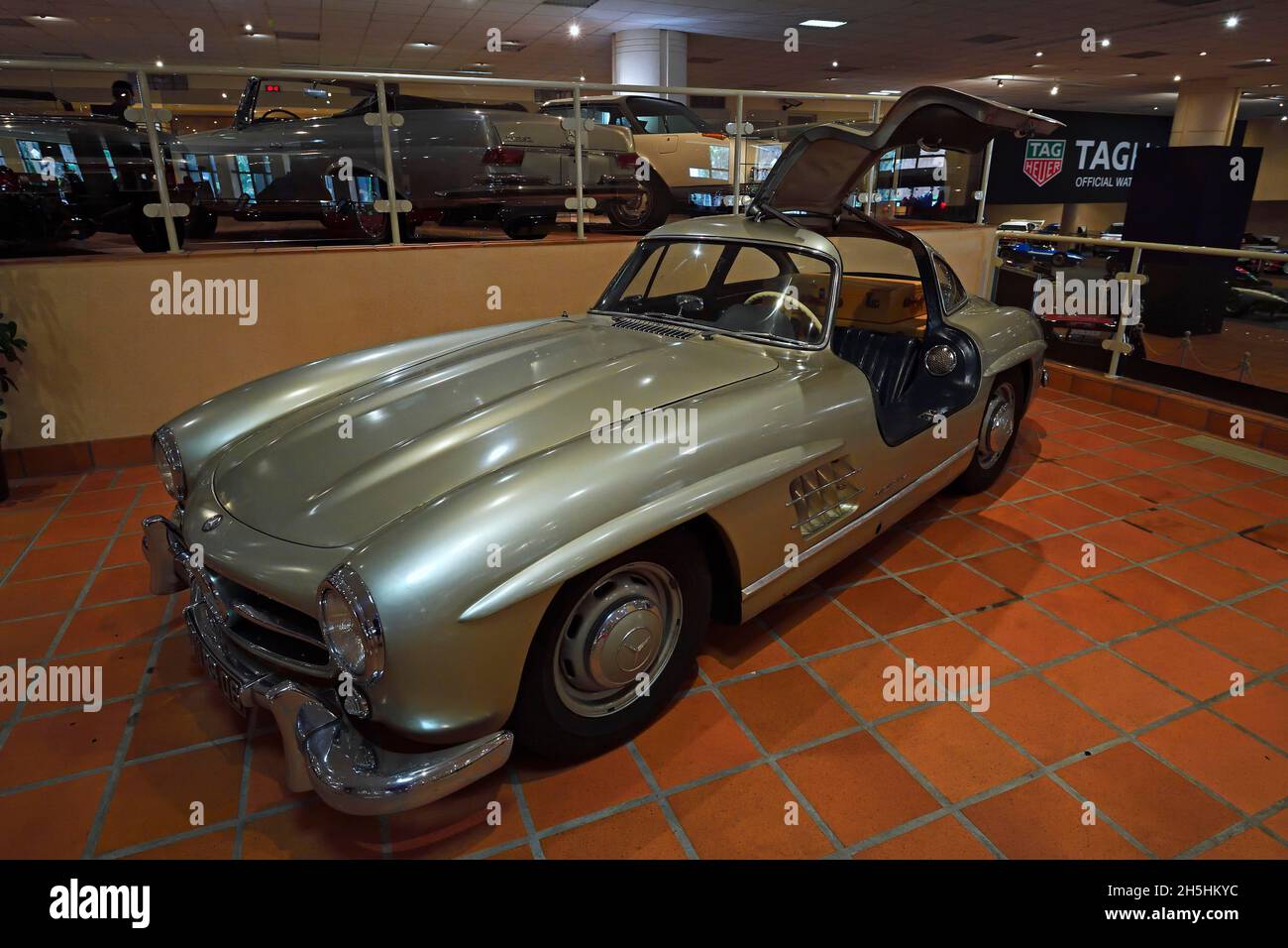 Mercedes 300 SL, 1955, car collection of Prince Rainier III, Monaco