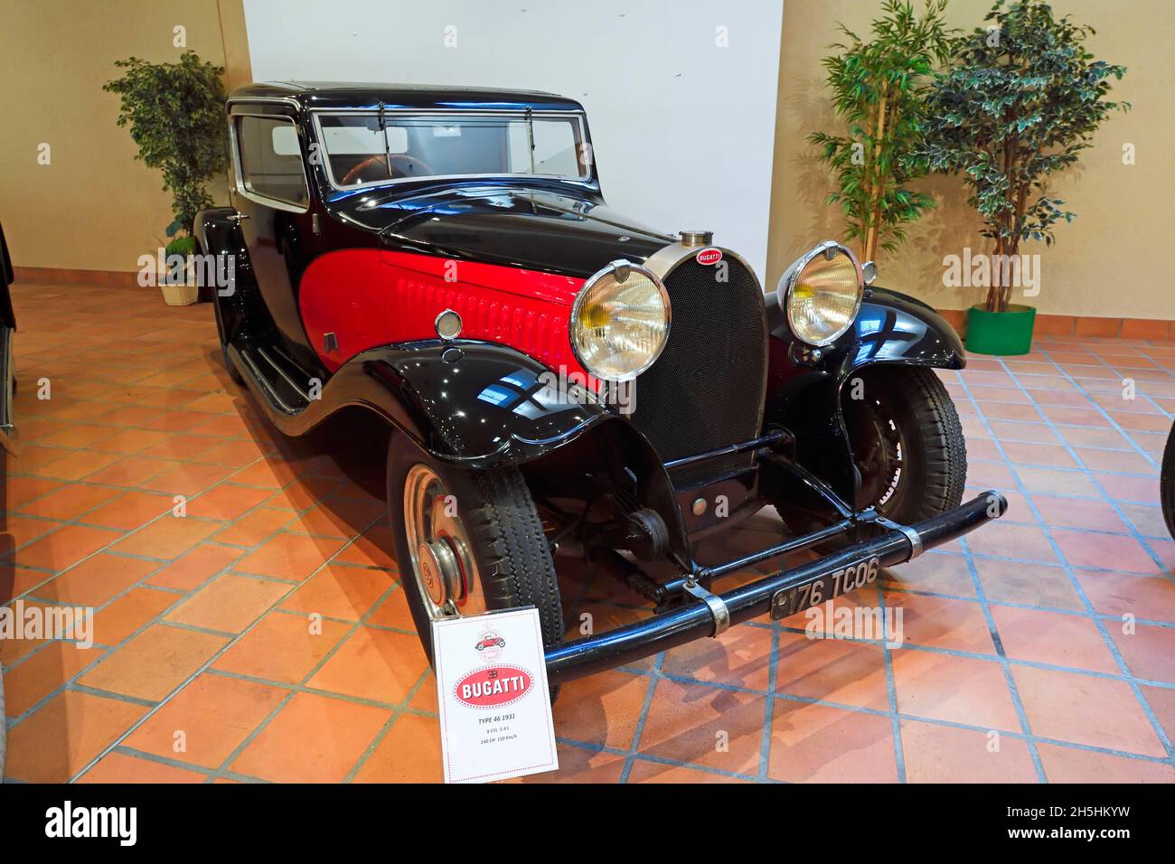 Bugatti, Type 46, 1931, Car collection of Prince Rainier III, Monaco