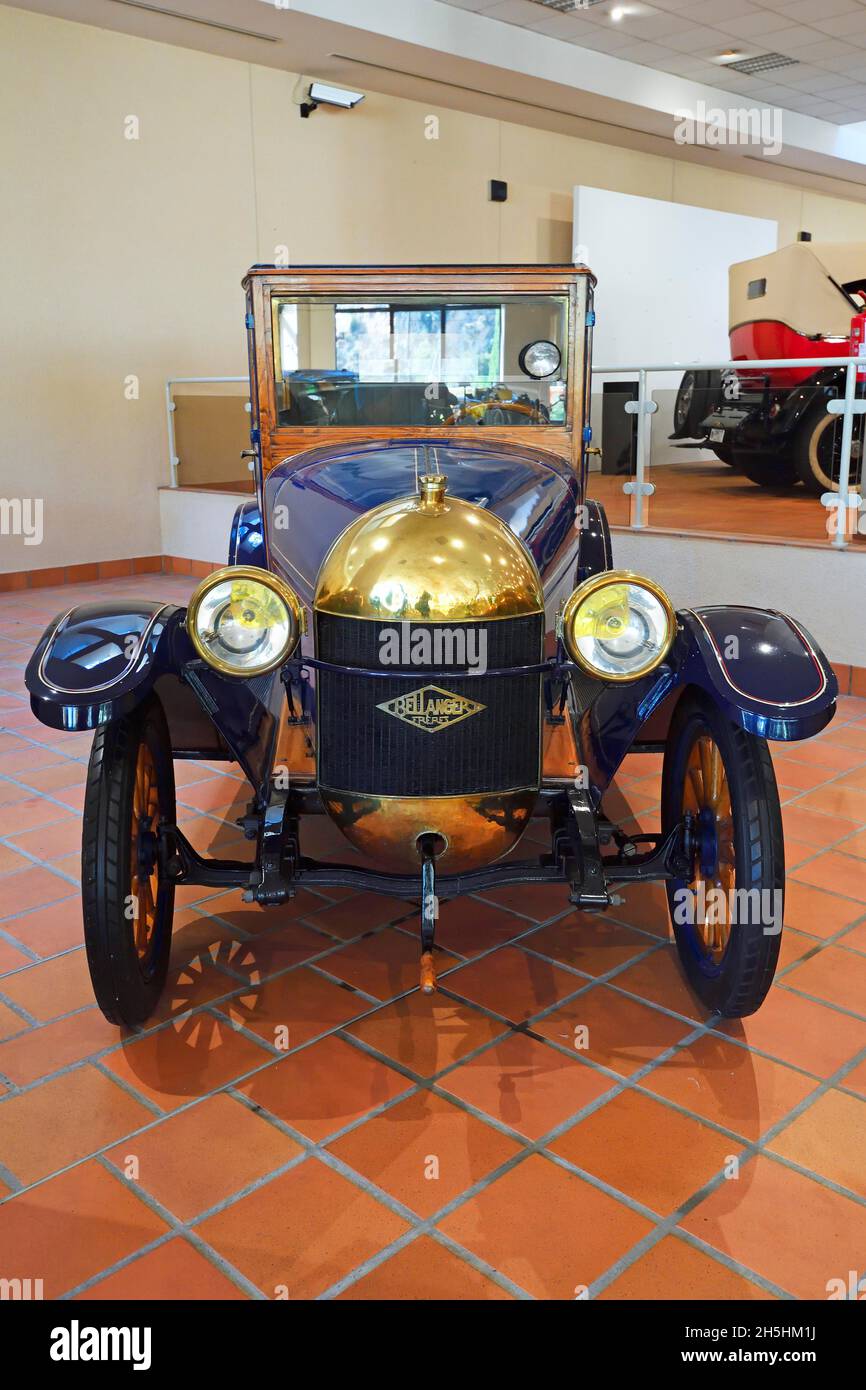 Bellanger Freres A1, 1921, Car collection of Prince Rainier III, Monaco