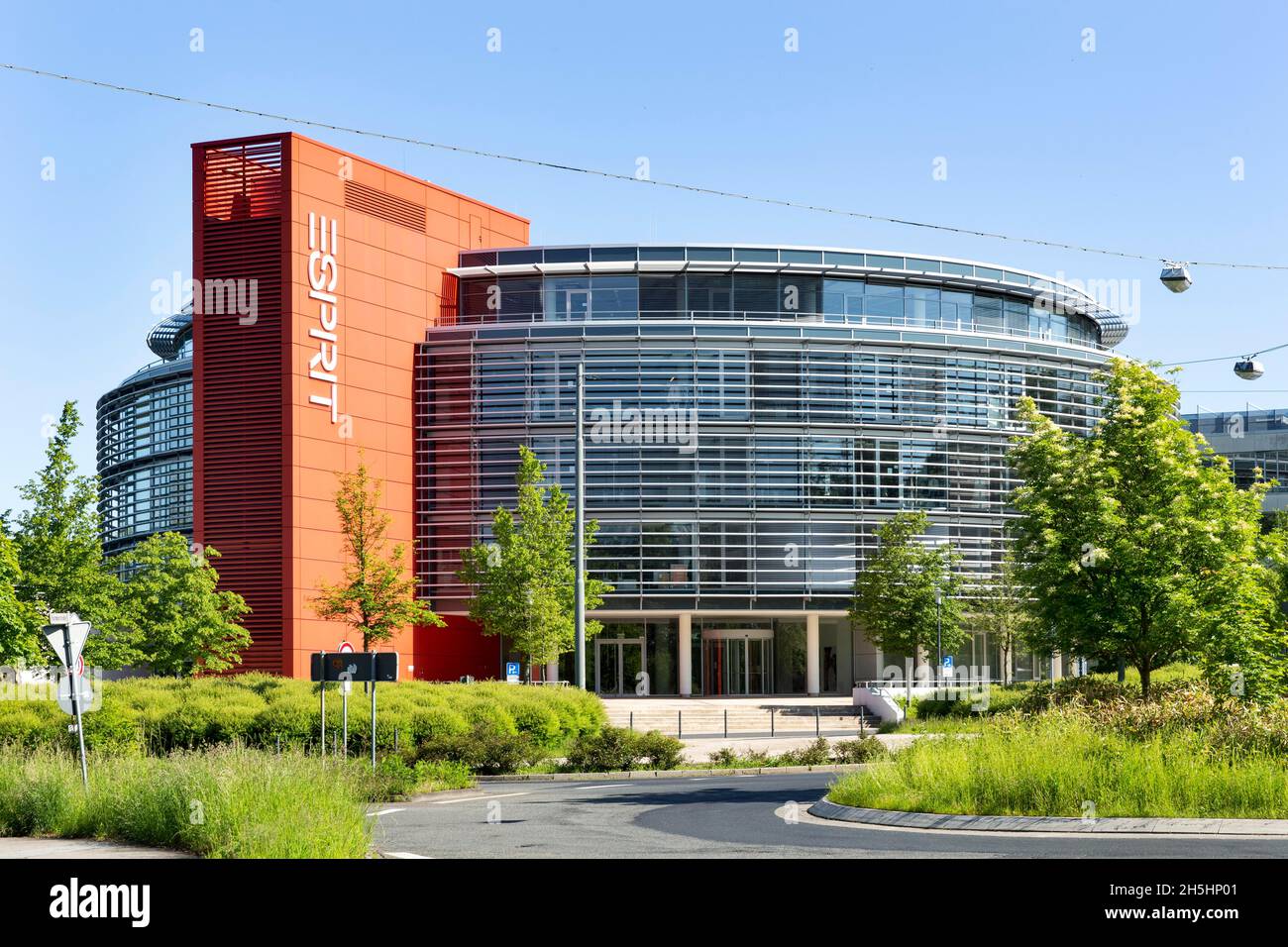 Esprit Europe Headquarters with showrooms and administration, Ratingen,  Rhineland, North Rhine-Westphalia, Germany Stock Photo - Alamy
