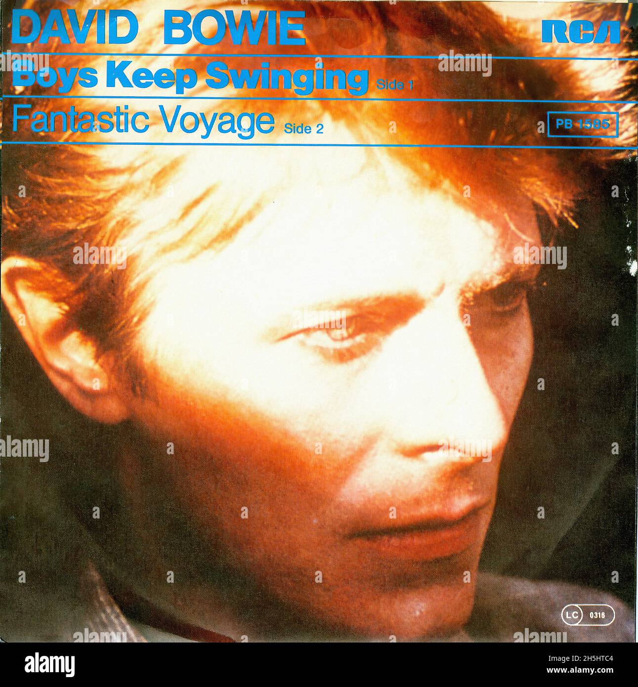 Vintage single record cover - 1979 - David Bowie - Boys Keep Swinging ...