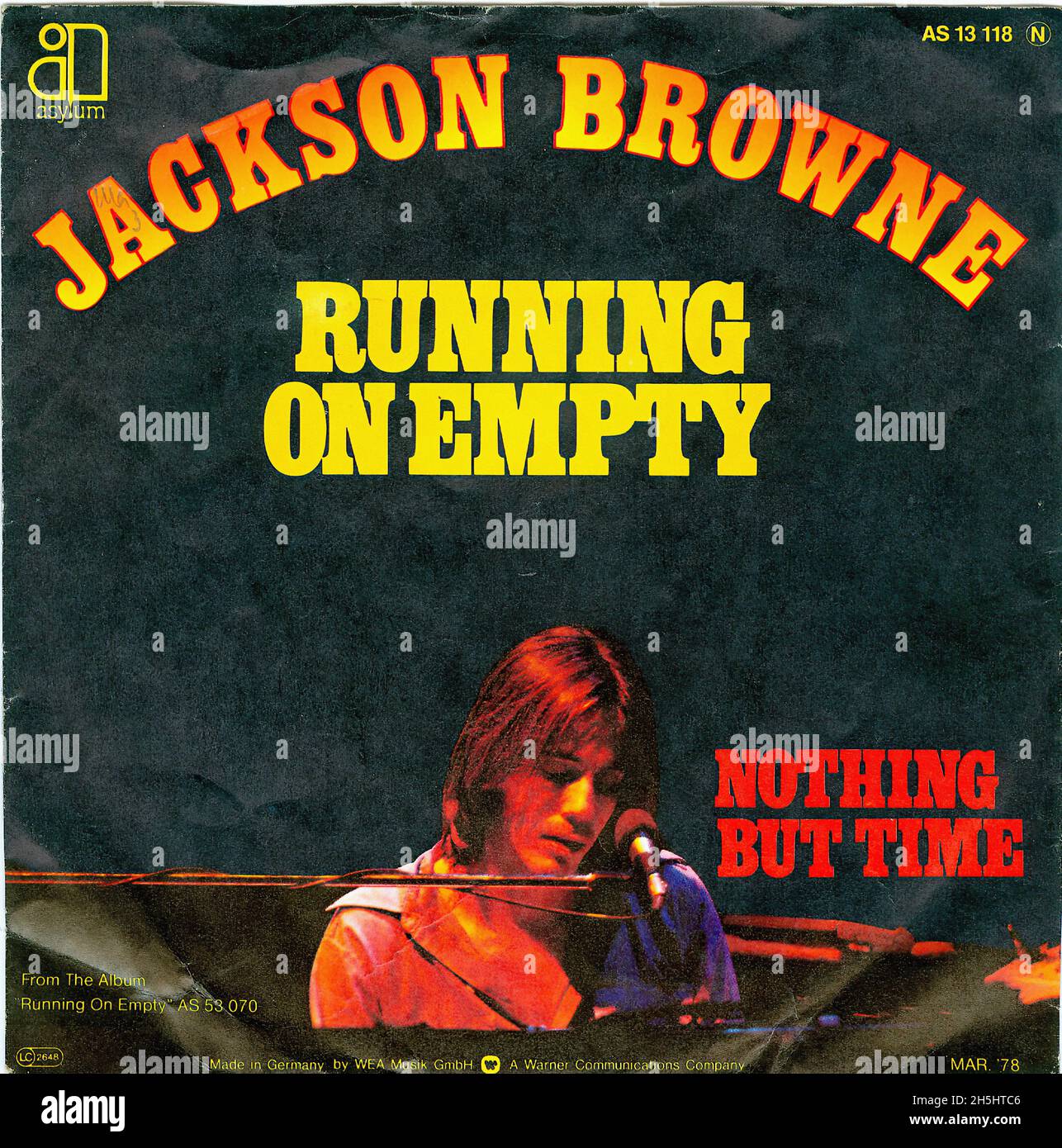 Jackson Browne - Running On Empty - Vintage vinyl album