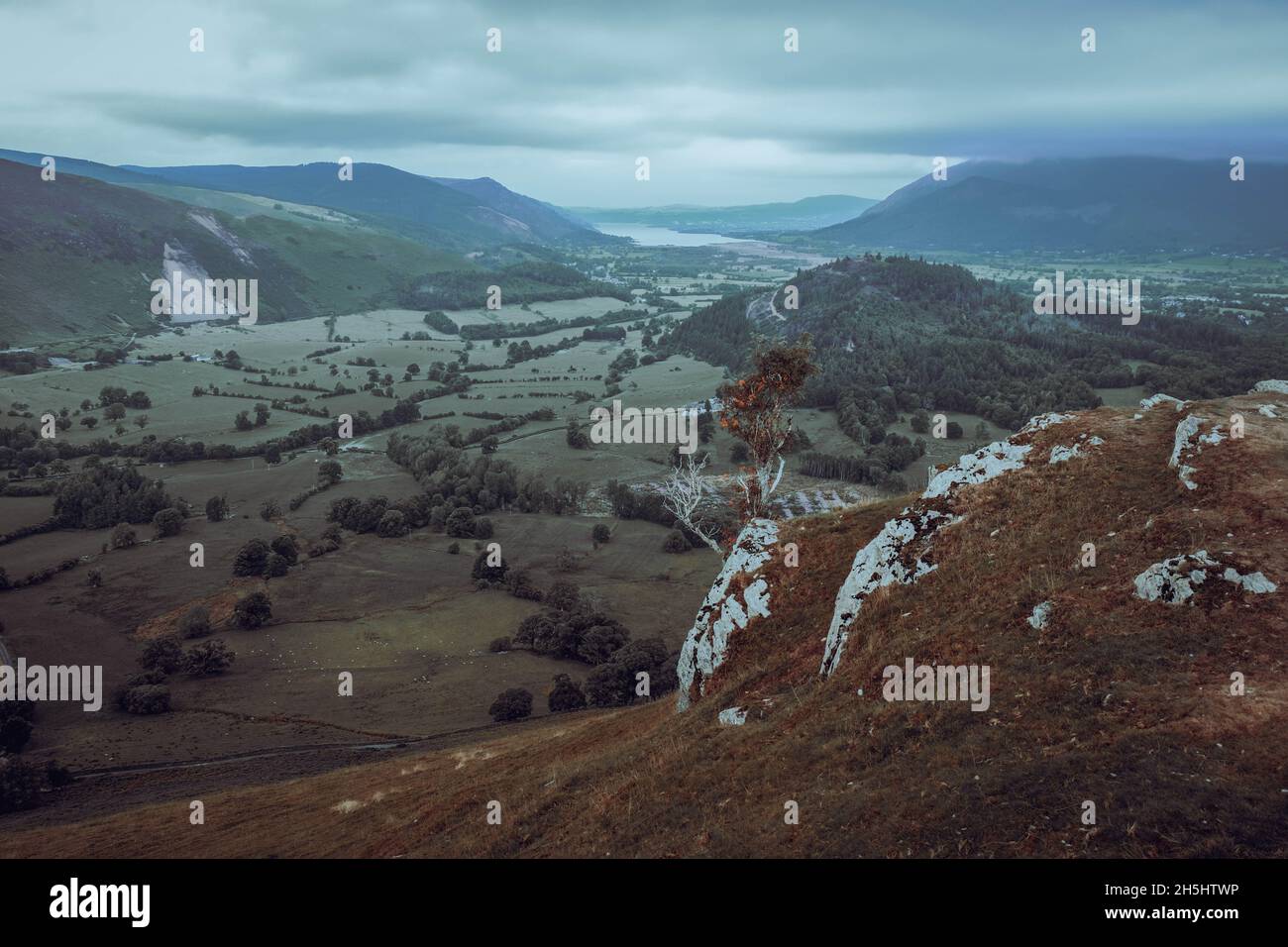Cat Bells is a fell in the English Lake District in the county of