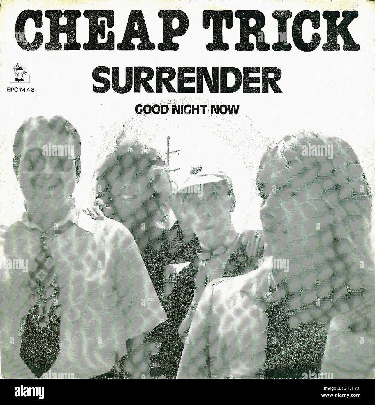 Vintage single record cover - Cheap Trick - Surrender - NL - 1979 Stock  Photo - Alamy