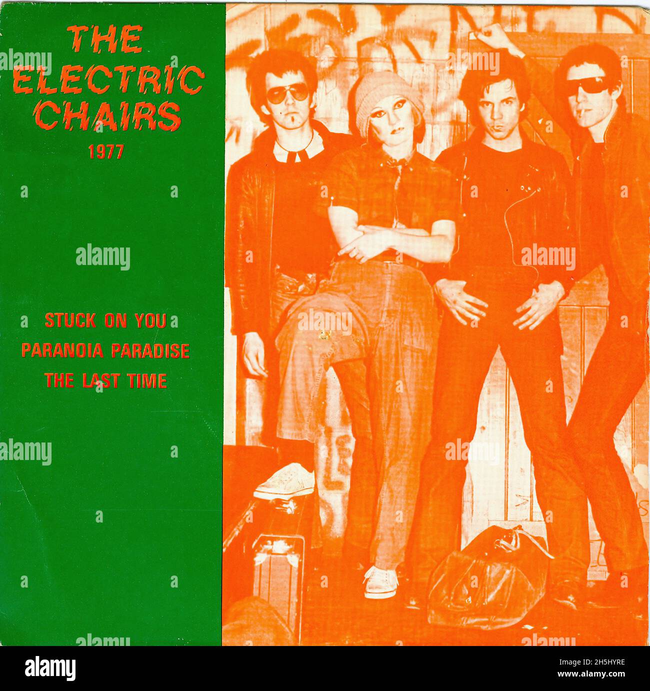 国内盤　見本盤　THE ELECTRIC CHAIRS レコード Wayne county and the electric chairs hi-res stock photography and