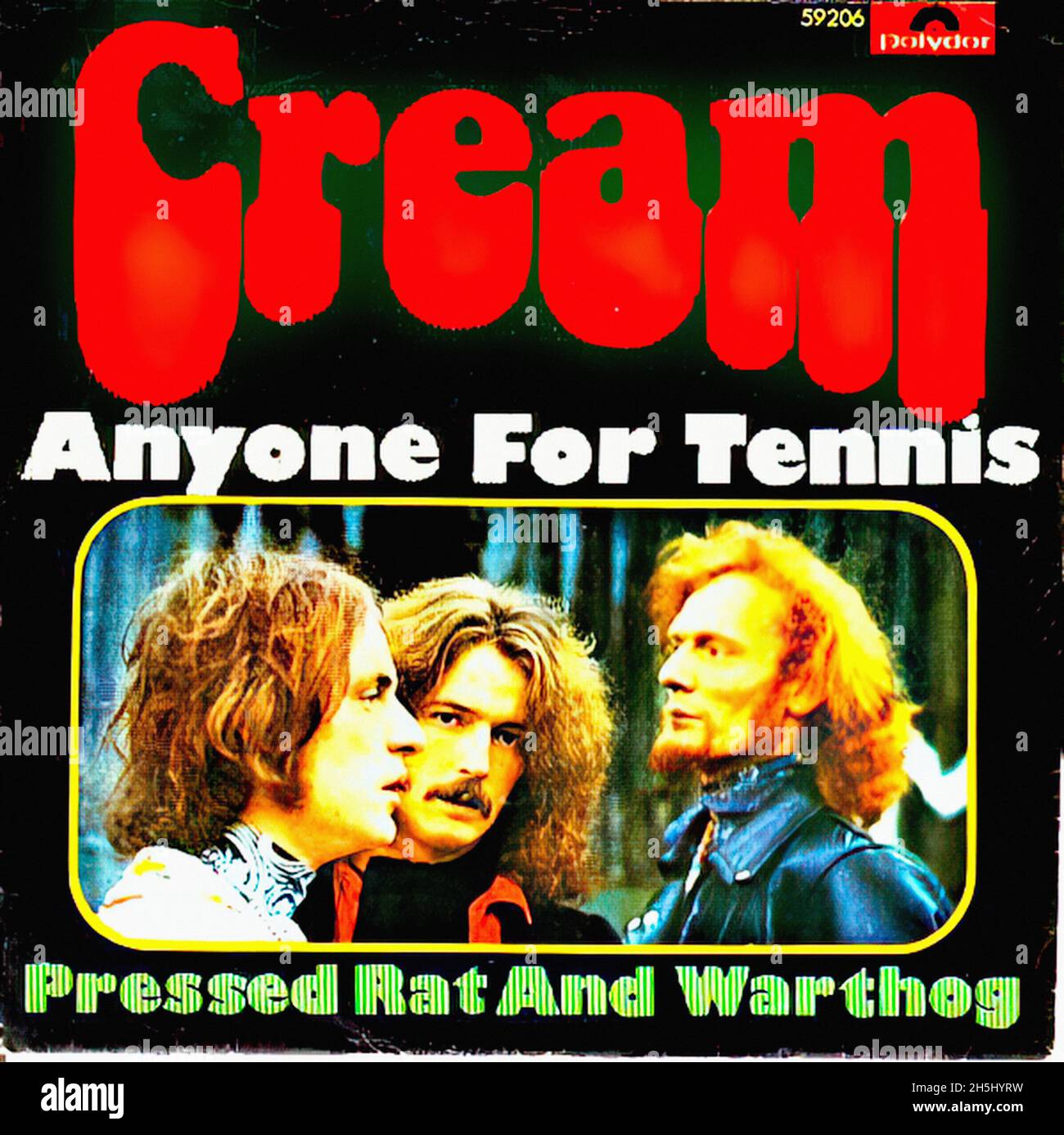 Cream Anyone For Tennis 7インチ レコード Vintage single record cover - Cream - Anyone For Tennis - D - 1968