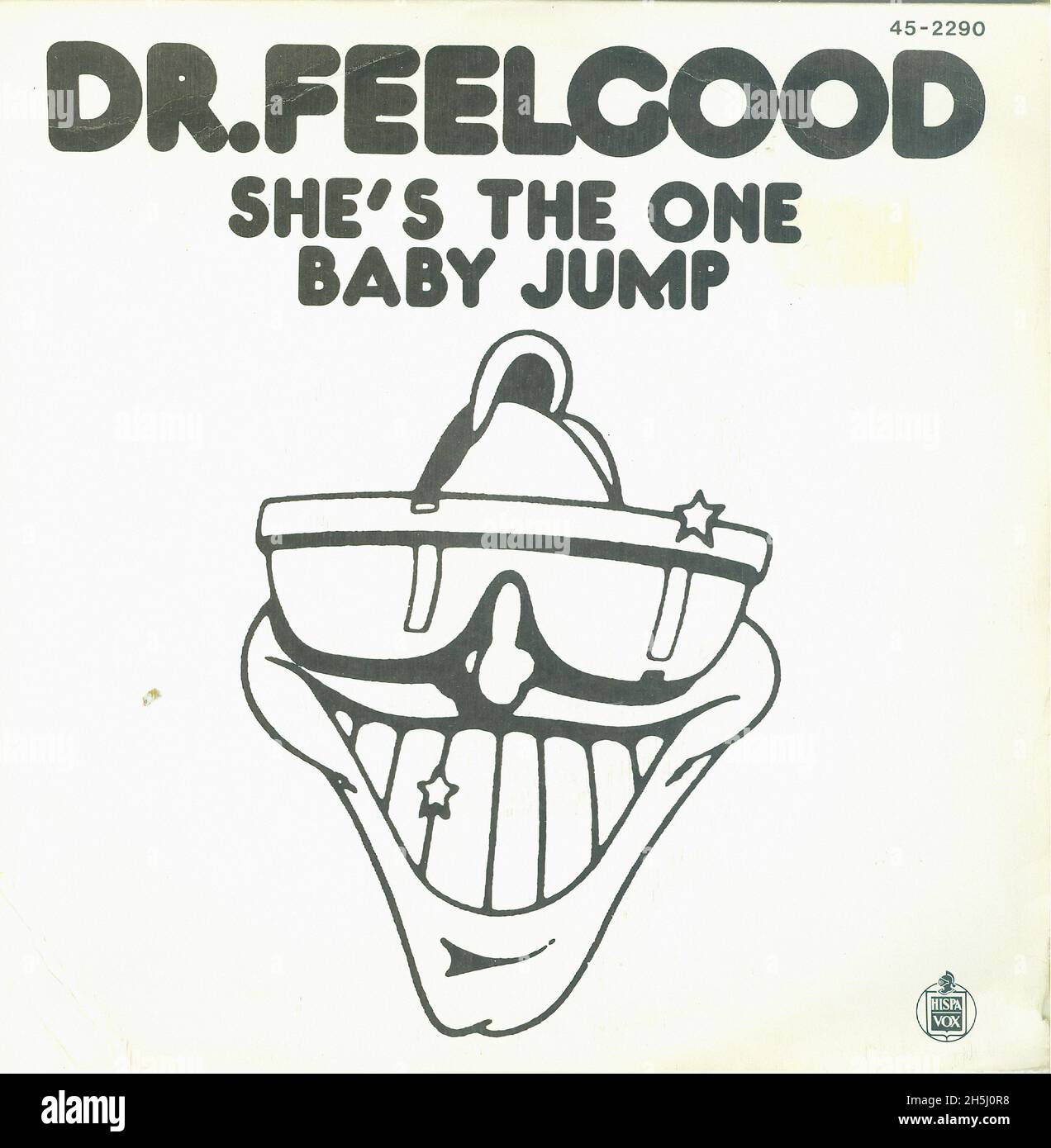 Vintage single record cover - Dr Feelgood - Down At The Doctors