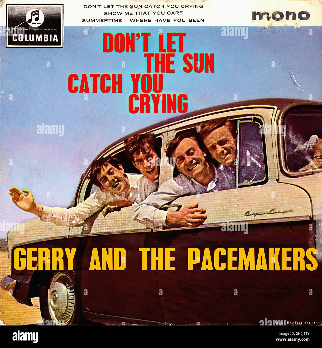 Vintage single record cover Gerry & The Pacemakers Don't Let The