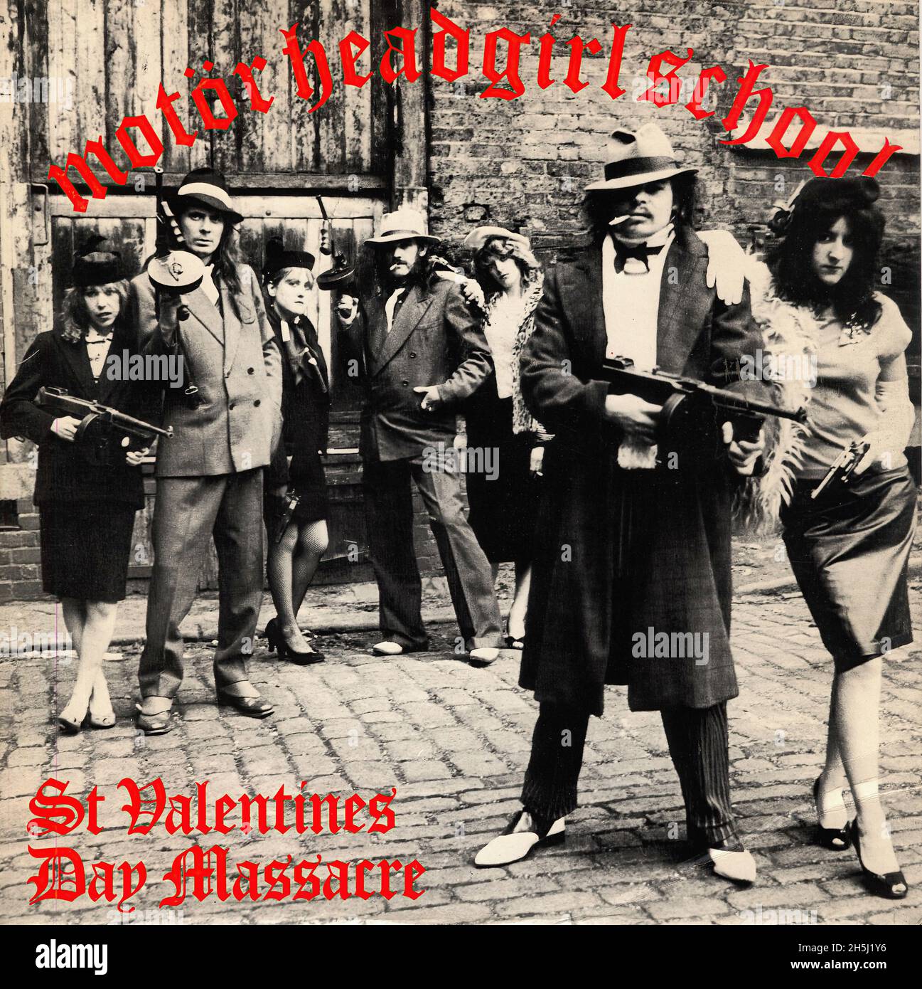 Vintage single record cover - Girlschool & Motörhead - St