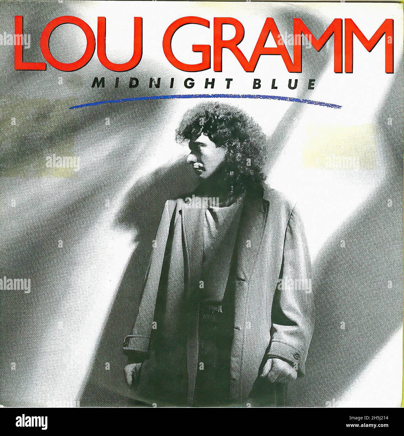 Vintage single record cover - Gramm, Lou - Midnight Blue - D - 1987 01