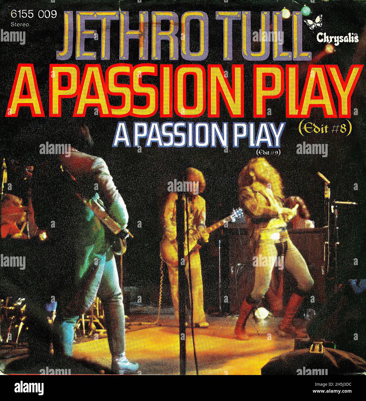 Vintage single record cover - Jethro Tull - A Passion Play - D 