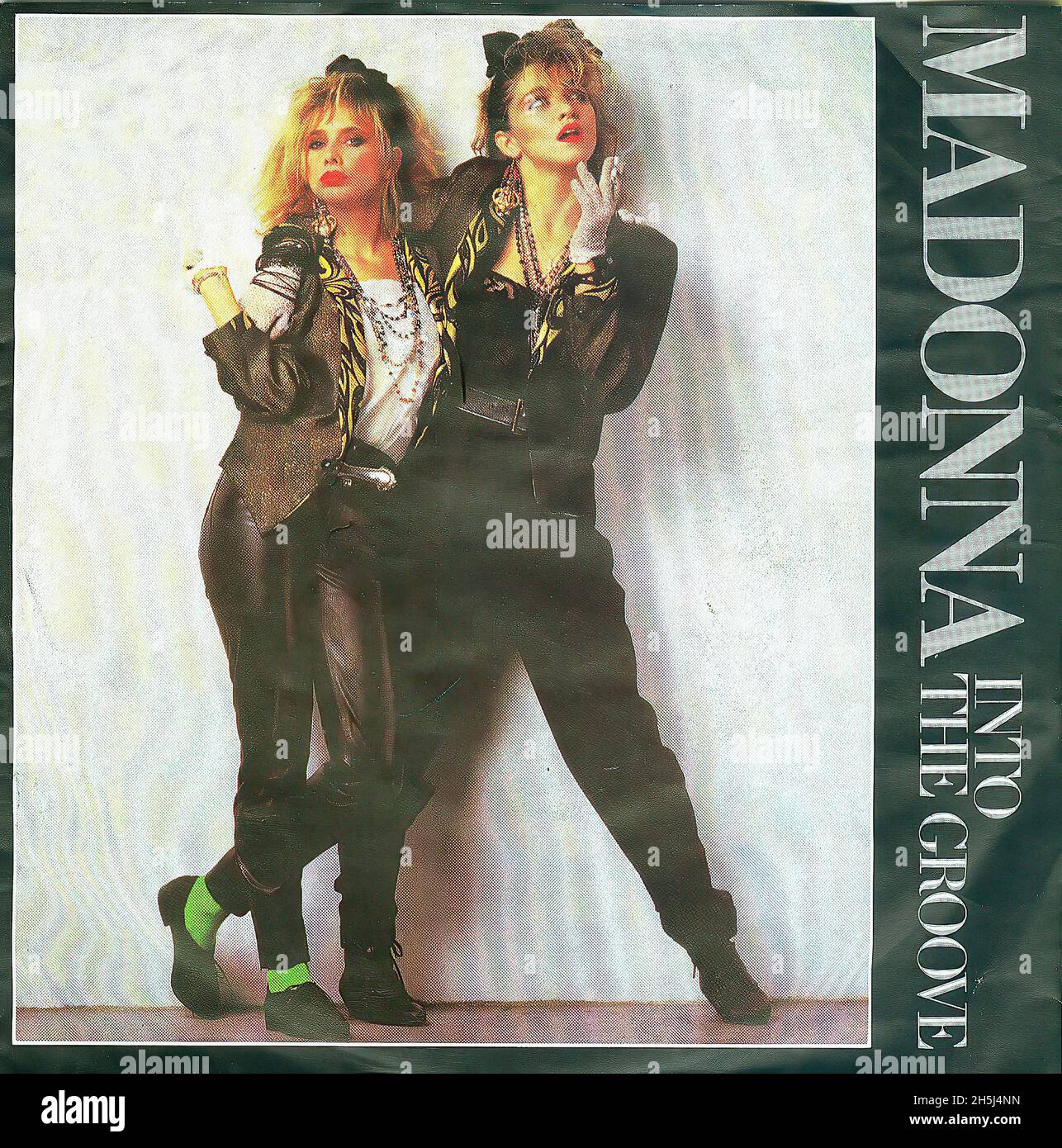 Vintage single record cover - Madonna - Into The Groove - D - 1985 Stock  Photo - Alamy